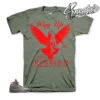 Retro 5 CamoWay Up Shirt -Sneaker Threads Shop jordan 5 camo shirt matching retro 5 dark stucco