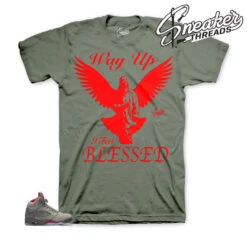 Retro 5 CamoWay Up Shirt