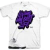 Retro 5 Concord Living Life Shirt -Sneaker Threads Shop jordan 5 concord sneaker shirts