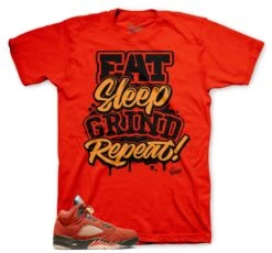 Retro 5 Dunk On Mars Daily Routine Shirt