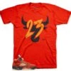 Retro 5 Dunk On Mars Toro Shirt