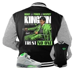 Retro 5 Green Bean Trust Issues Jacket