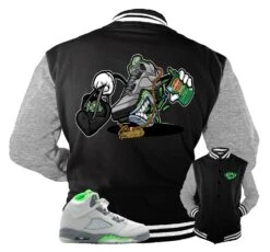 Retro 5 Green Bean Fly Kicks Jacket