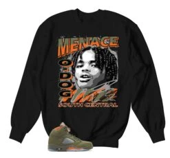 Retro 5 Olive Nineties Sweater