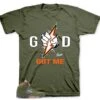 Retro 5 Olive God Got Me Shirt -Sneaker Threads Shop jordan 5 olive tees