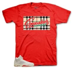 Retro 5 "El Grito" Sneaker Threads Box Shirt -Sneaker Threads Shop jordan 5s el grito sneaker tees