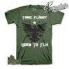 Retro 6 Flight Jacket Born To Fly Shirt -Sneaker Threads Shop jordan 6 flight jacket tees matches retro 6s pinnacle