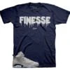 Retro 6 Georgetown Finesse Shirt -Sneaker Threads Shop jordan 6 georgetown sneaker shirts