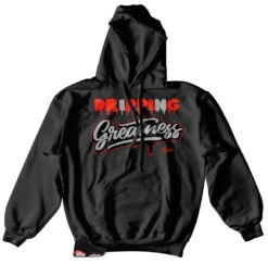 Retro 6 Infrared Dripping Hoody