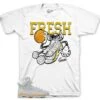 Retro 6 Pearl Fly Kicks Shirt -Sneaker Threads Shop jordan 6 pearl sneaker shirt