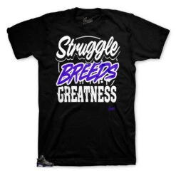 Retro 6 All Star Black Cat Struggle Breeds Shirt