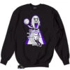 Retro 6 All Star Black Cat Make It Happen Sweater -Sneaker Threads Shop jordan 6 social status sneaker sweater match cow fur