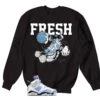 Retro 6 University Blue Fresh Kicks Sweater -Sneaker Threads Shop jordan 6 sweater match