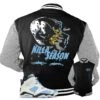 Retro 6 University Blue Killa Season Jacket 2 Retro 6 University Blue Killa Season Jacket -Sneaker Threads Shop jordan 6 unc jacket