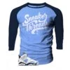 Retro 6 University Blue ST Drip Raglan Shirt -Sneaker Threads Shop jordan 6 unc sneaker raglans 2