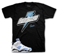 Retro 6 University Blue Greatness Shirt
