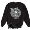 Retro 6 Metallic Silver St. Michael Sweater -Sneaker Threads Shop jordan 6s metallic silver sweater