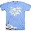 Retro 6 University Blue ST Drip Shirt -Sneaker Threads Shop jordan 6s unc sneakers tshirts match