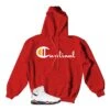 Retro 7 Cardinal Script Hoody 1 Retro 7 Cardinal Script Hoody -Sneaker Threads Shop jordan 7 cardinal sneaker hoody