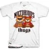 Retro 7 Cardinal Thug Bears Shirt -Sneaker Threads Shop jordan 7 cardinal tees