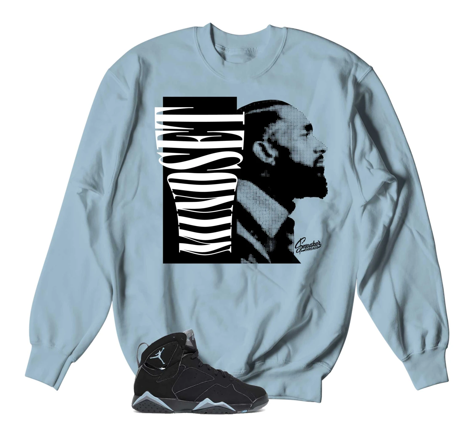 Retro 7 Chambray Mindset Sweater 3 Retro 7 Chambray Mindset Sweater