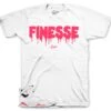 Retro 7 Infrared Finesse Shirt -Sneaker Threads Shop jordan 7 infrared tee