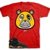 Retro 7 Citrus ST Bear Shirt -Sneaker Threads Shop jordan 7s citrus sneaker t shirt