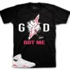 Retro 7 Infrared God Got Me Shirt -Sneaker Threads Shop jordan 7s infrared shirts match