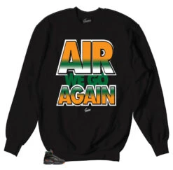 Retro 8 Air Raid Air We Go Sweater