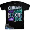 Retro 8 Aqua Chillin Shirt -Sneaker Threads Shop jordan 8 aqua sneaker tee