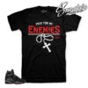 Retro 8 Cement Enemies Shirt -Sneaker Threads Shop jordan 8 cement tee matching retro 8 bred