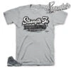 Retro 8 Cool Grey Strength In Numbers Shirt -Sneaker Threads Shop jordan 8 cool grey shirt match 8s shoes