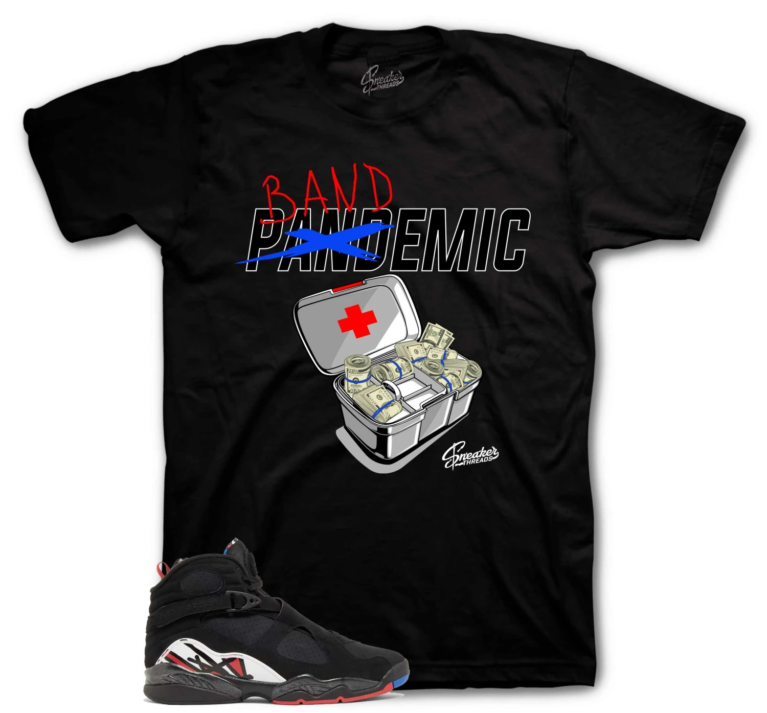 Retro 8 Playoffs Bandemic Shirt 3 Retro 8 Playoffs Bandemic Shirt