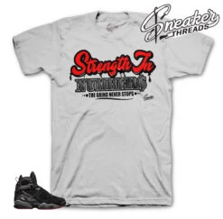 Retro 8 Cement Strength In Numbers Shirt