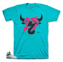 Retro 8 South Beach Toro Shirt