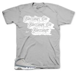 Retro 9 Cool Grey Blessings Shirt