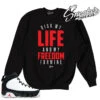 Retro 9 OG My Life Sweater -Sneaker Threads Shop jordan 9 og sweater match space jam