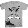 Retro 9 Particle Grey Raging Face Shirt