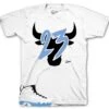 Retro 9 Powder Blue Toro Shirt -Sneaker Threads Shop jordan 9 powder blue sneaker shirt