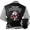 Retro 3 Black Cement Trust Your Struggle Jacket -Sneaker Threads Shop jordans 3 BLACK CEMENT jacket