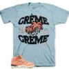 Retro 5 Crimson Bliss Creme Shirt -Sneaker Threads Shop jordans 5s crimson bliss shirts