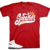 Retro 7 Cardinal ST Crown Shirt -Sneaker Threads Shop jordans 7s cardinal tees