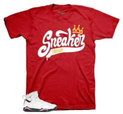 Retro 7 Cardinal ST Crown Shirt