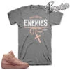 Retro 2 Just Don Arctic Orange Enemies Shirt -Sneaker Threads Shop just don jordan 2 arctic orange tee match pink shirts
