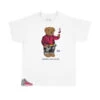 Kids - Retro 12 Racer Pink Cheers Bear Shirt -Sneaker Threads Shop kids Jordan 12 racer pink shirts