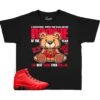 Kids - Chile Red 9 Rookie Bear Shirt -Sneaker Threads Shop kids Jordan 9s chile red sneaker shirts