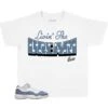 Kids - Diffused Blue 11 Living The Dream Shirt -Sneaker Threads Shop kids jordan 11 diffused blue shirt c800479d 4066 4a50 b6f5 88b35ac98e0e