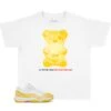 Kids - Yellow Snakeskin 11 Gummy Bear Shirt -Sneaker Threads Shop kids jordan 11 yellow snakeskin shirts