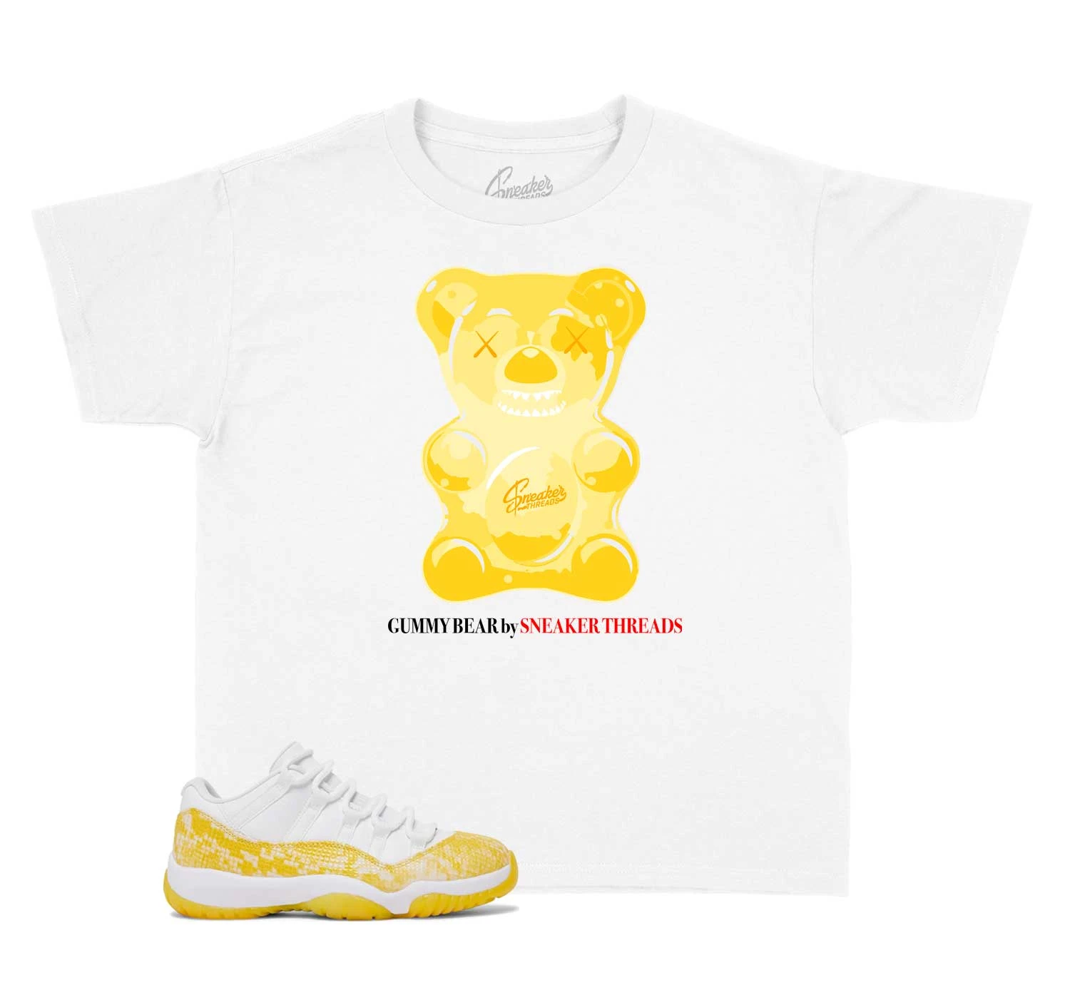 Kids - Yellow Snakeskin 11 Gummy Bear Shirt 3 Kids - Yellow Snakeskin 11 Gummy Bear Shirt