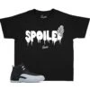Kids- Wolf Grey 12 Spoiled Shirt -Sneaker Threads Shop kids jordan 12s wolf grey shirts